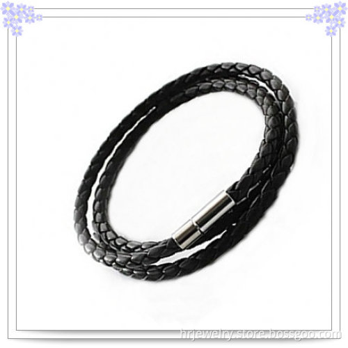 Jewelry Necklace Leather Bracelet for Necklace Fashion Jewelry (HR3316)